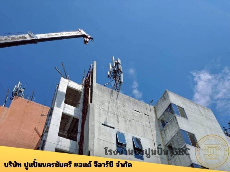 งาน Facade อาคารศูนย์บริการแพทย์ปัญญานันทภิกขุ